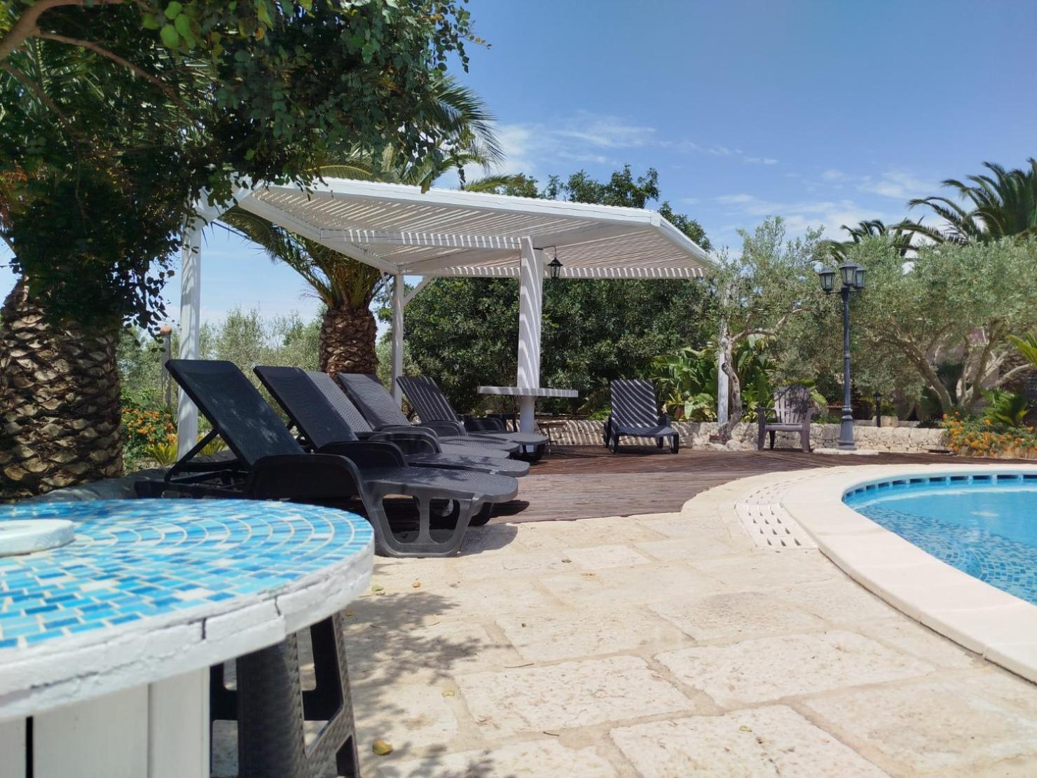 Dependance In Villa Con Piscina Ραγκούσα Εξωτερικό φωτογραφία